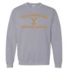Yellowstone Dutton Ranch Logo Fleece Crewneck Sweatshirt -Yellowstone Store YS DR logo 100362 GREY MF