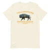 Yellowstone Dutton Ranch Bison Adult Short Sleeve T-Shirt 2 Yellowstone Dutton Ranch Bison Adult Short Sleeve T-Shirt -Yellowstone Store YS DRB ST 100011 0079 A Tee Natural