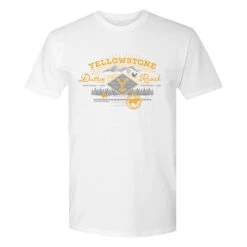 Yellowstone Dutton Ranch Scenery Adult Short Sleeve T-Shirt