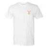 Yellowstone Dutton Ranch Scenery Back Print Short Sleeve T-Shirt -Yellowstone Store YS DRF2 63 100011 WHITE FT MF