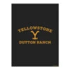 Yellowstone Dutton Ranch Logo Satin Poster 2 Yellowstone Dutton Ranch Logo Satin Poster -Yellowstone Store YS DRL SP 100123 18x24 MF