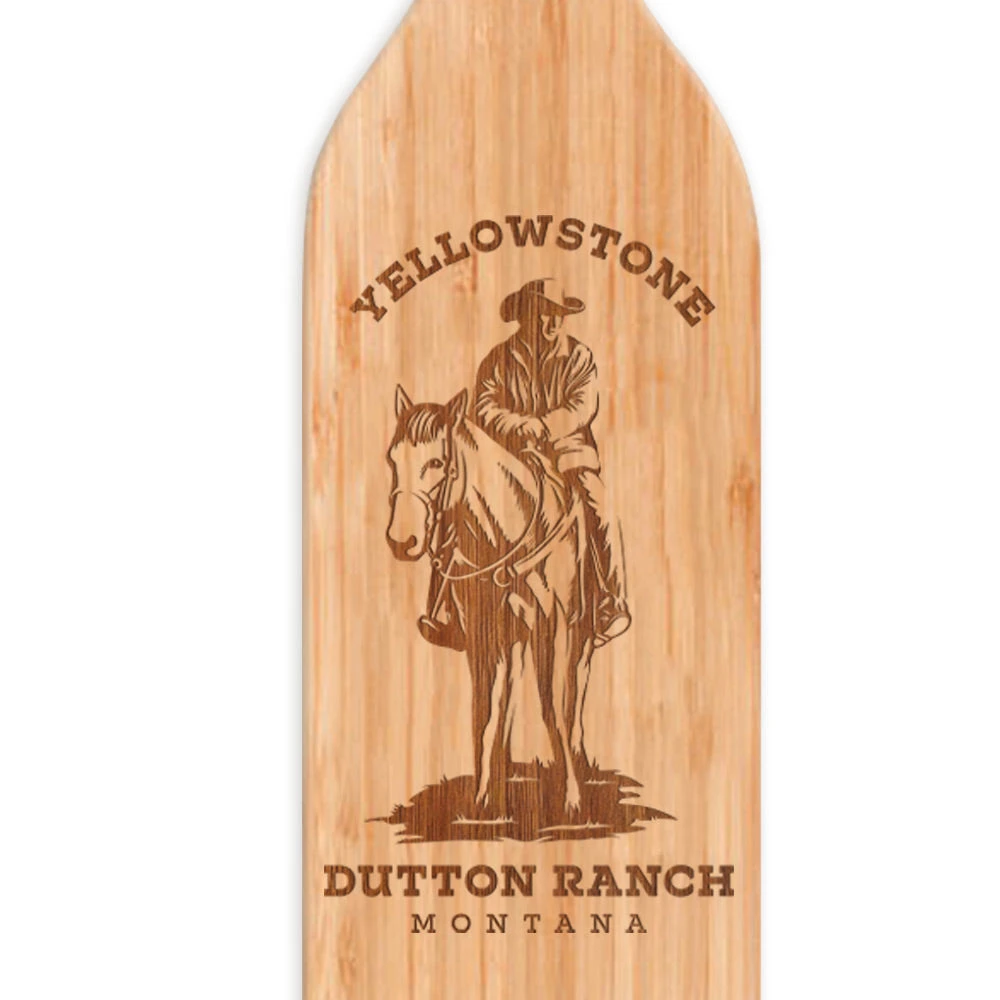 Yellowstone Dutton Ranch Montana Wine Bottle Cutting Board 5 Yellowstone Dutton Ranch Montana Wine Bottle Cutting Board - Image 3