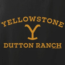 Yellowstone Dutton Ranch Logo Adult Tank Top -Yellowstone Store YS DRlogo ATT 56 100015 RO
