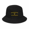 Yellowstone Dutton Ranch Logo Denim Bucket Hat -Yellowstone Store YS DRlogo BH 56 100951 BLK MF