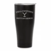 Yellowstone Dutton Ranch Logo Laser Engraved SIC Tumbler -Yellowstone Store YS DRlogo WT 56 100031 30 BLK MF