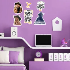 Yellowstone Beth Dutton Wall Decals