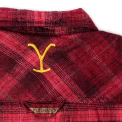Yellowstone Y Logo Women's Snuggler Flannel Dress -Yellowstone Store YS FLY 2022 MERCH 1X1 014 1