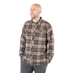 Yellowstone Embroidered The Original Flyshacker Plaid Flannel -Yellowstone Store YS FS PF BB 33 MF6