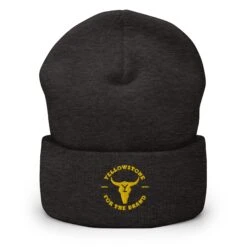 Yellowstone For The Brand Embroidered Beanie