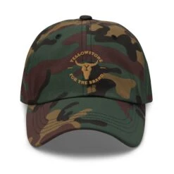 Yellowstone For The Brand Classic Dad Hat -Yellowstone Store YS FTB 70 100998 CAMO MF
