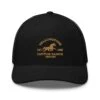 Yellowstone Dutton Ranch Montana Retro Trucker Hat -Yellowstone Store YS HORSE 70 100953 BLACK MF