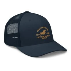 Yellowstone Dutton Ranch Montana Retro Trucker Hat -Yellowstone Store YS HORSE 70 100953 MF2