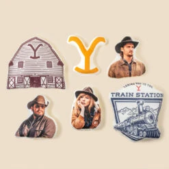 Yellowstone Kayce Dutton Pillow -Yellowstone Store YS KYDTT 213 101791 MF4