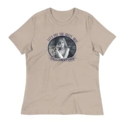 Yellowstone Let's Put The Crazy Away Women's T-Shirt -Yellowstone Store YS LPTCA 74 100425 HEATHER STONE MF