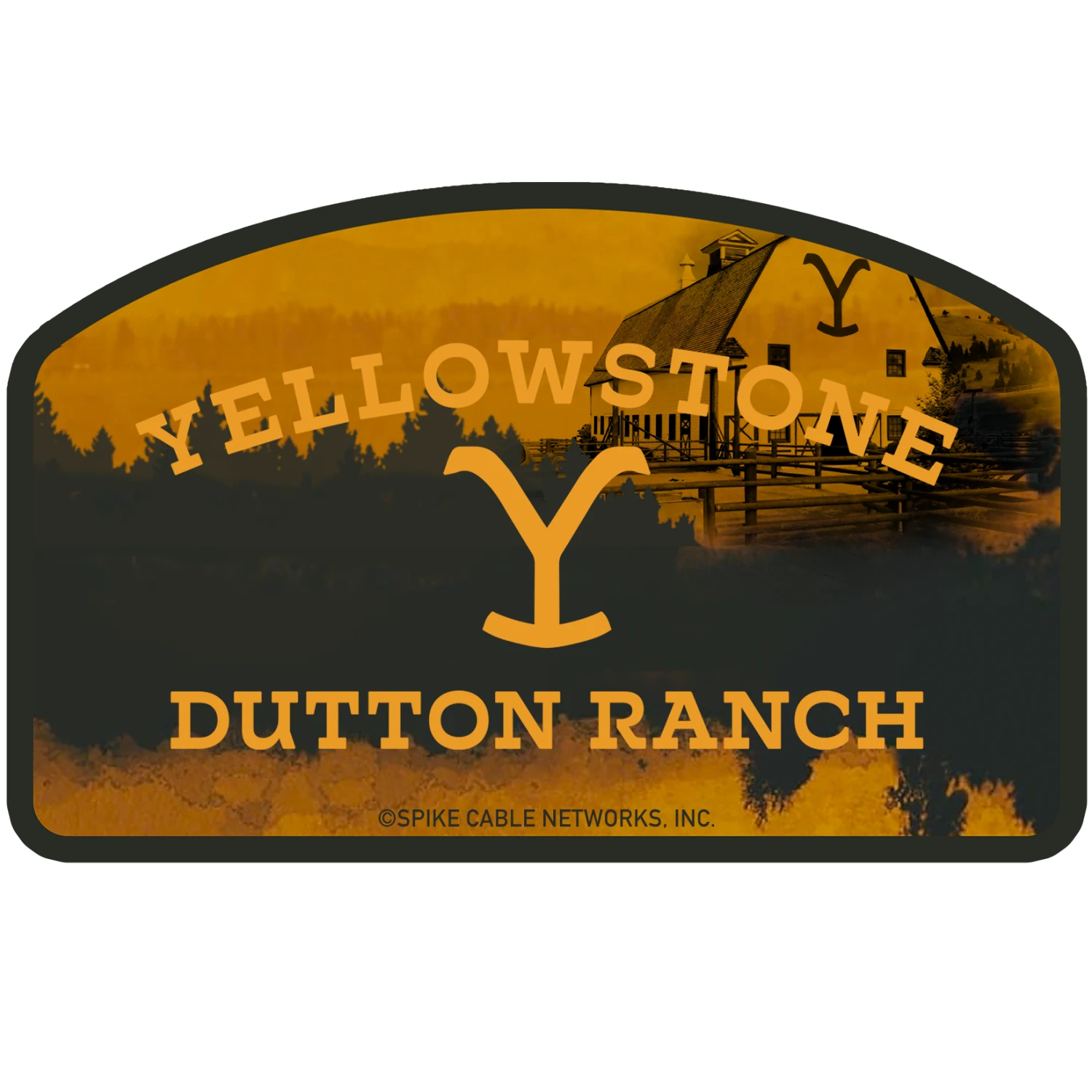 Yellowstone Logo Scenery Sticker Assorted Pack Of 3 5 Yellowstone Logo Scenery Sticker Assorted Pack Of 3 - Image 3