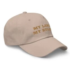 Yellowstone My Land My Rules Classic Dad Hat -Yellowstone Store YS MLMR 70 100998 MF1