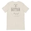 Yellowstone Riding For A Legacy T-Shirt -Yellowstone Store YS MONT 91 100394 HEATHER DUST BK MF