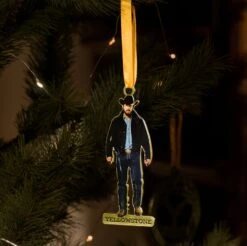 Yellowstone Rip Wheeler Ornament -Yellowstone Store YS ORN RIP LW 001