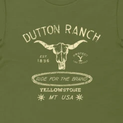 Yellowstone Ride For The Brand T-Shirt -Yellowstone Store YS PTB 132 100394 RO