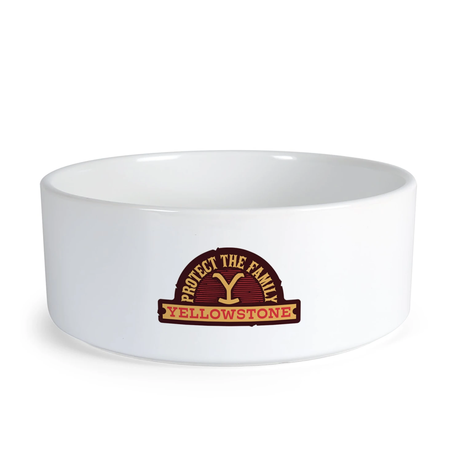 Yellowstone Protect The Family Patch Pet Bowl 3 Yellowstone Protect The Family Patch Pet Bowl