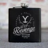 Yellowstone Revenge Laser Engraved Flask -Yellowstone Store YS R F 100192 FR MF