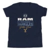 Yellowstone X Ram Your Ranch Your Rules Youth T-Shirt