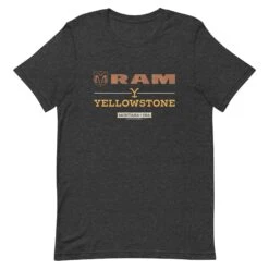 Yellowstone X Ram T-Shirt 10 Yellowstone X Ram T-Shirt -Yellowstone Store YS RAMY 76 100894 DARK GREY HEATHER MF
