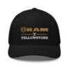Yellowstone X Ram Trucker Hat -Yellowstone Store YS RAMY 76 100953 BLACK MF
