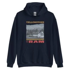 Yellowstone X Ram Scenic Hoodie -Yellowstone Store YS RAMYS 76 100861 NAVY MF