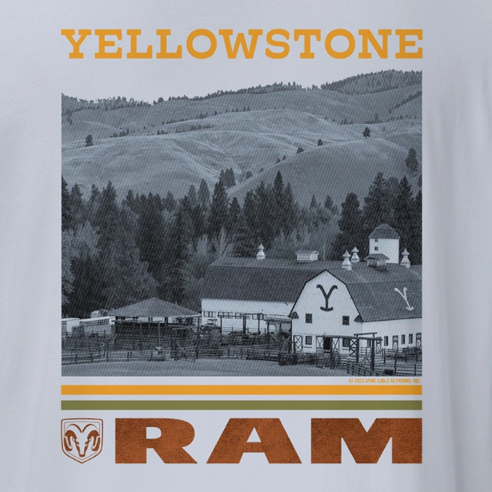 Yellowstone X Ram Scenic T-Shirt 6 Yellowstone X Ram Scenic T-Shirt - Image 4