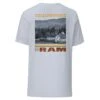 Yellowstone X Ram Scenic T-Shirt -Yellowstone Store YS RAMYS2 76 100894 LIGHT BLUE BK MF