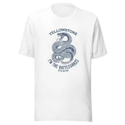 Yellowstone I'm The Rattlesnake T-Shirt -Yellowstone Store YS RATTLE 75 100894 WHITE MF