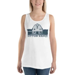 Yellowstone Dutton Ranch Barn Unisex Tank Top -Yellowstone Store YS RB 100441 Tank LS