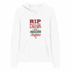 Yellowstone RIP Can Come Down My Chimney Any Time Adult Fleece Hooded Sweatshirt -Yellowstone Store YS RCCDMCA HS 100148 WHT MF
