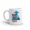 Yellowstone Rip Can Come Down My Chimney Anytime Silhouette White Mug -Yellowstone Store YS RCCDMCAS WM 100040 11 LF MF