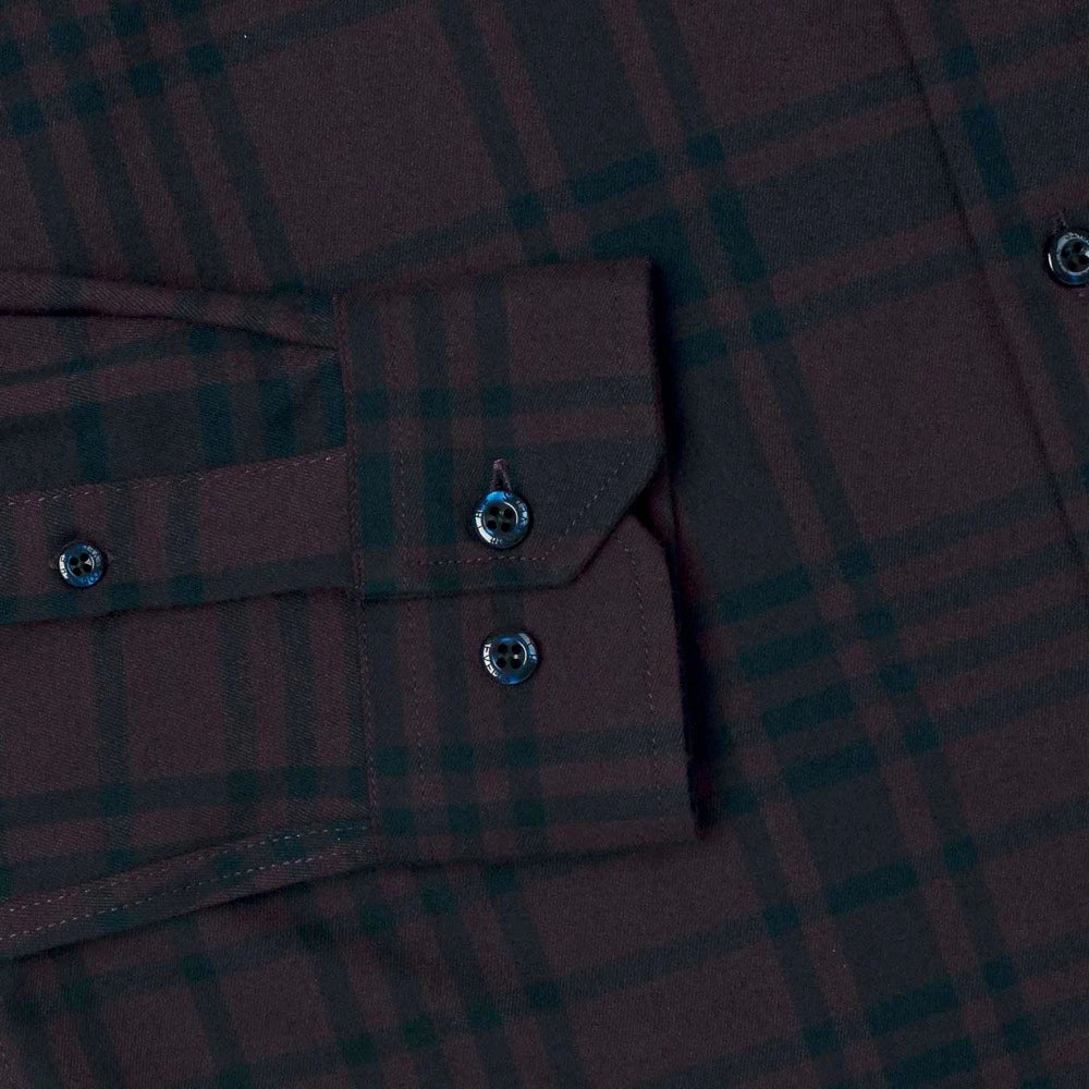 Yellowstone X RSVLTS Burgundy Long Sleeve Flannel 12 Yellowstone X RSVLTS Burgundy Long Sleeve Flannel - Image 10