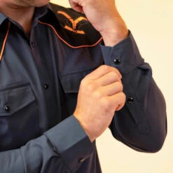 Yellowstone X RSLVTS Long Sleeve Roper Shirt -Yellowstone Store YS RSVLTS4 74 MF3 6be73676 9c38 471e 9e2c 9c9ee85a41a3