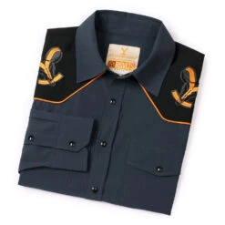 Yellowstone X RSLVTS Long Sleeve Roper Shirt -Yellowstone Store YS RSVLTS4 74 MF5 f51b3763 e055 4c8d 8dc7 25ec6e30379a