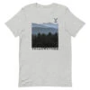 Yellowstone Scenery Adult Short Sleeve T-Shirt -Yellowstone Store YS S ST 100017 0019 A Tee Gray 1