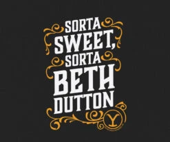 Yellowstone Sorta Sweet Sorta Beth Dutton Baby Bodysuit -Yellowstone Store YS SBD BO 100370 0005 BB Onepiece