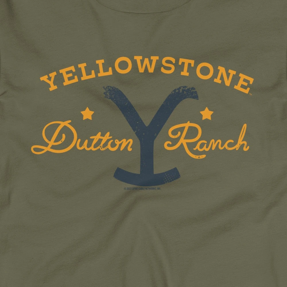 Yellowstone Dutton Ranch Star Adult Long Sleeve T-Shirt 4 Yellowstone Dutton Ranch Star Adult Long Sleeve T-Shirt - Image 2