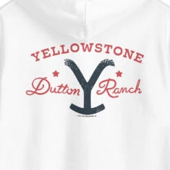 Yellowstone Dutton Ranch Star Hooded Sweatshirt -Yellowstone Store YS STAR 63 100361 BK RO