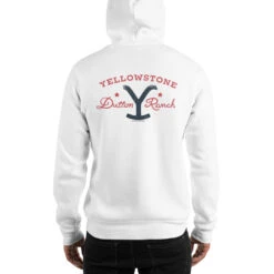 Yellowstone Dutton Ranch Star Hooded Sweatshirt -Yellowstone Store YS STAR 63 100361 MF4