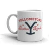 Yellowstone Dutton Ranch Star White Mug -Yellowstone Store YS STAR 63 100976 11 LF MF