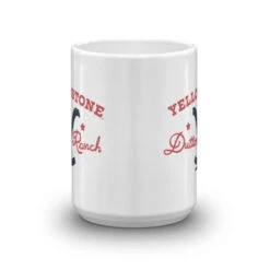Yellowstone Dutton Ranch Star White Mug -Yellowstone Store YS STAR 63 100976 15 FR MF
