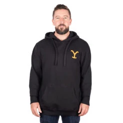 Yellowstone Chenille "Y" Premium Hoodie -Yellowstone Store YS STQ HDE MM FT MF
