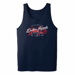 Yellowstone Dutton Ranch So Wild So Angry Adult Tank Top -Yellowstone Store YS SWSA ATT 56 100015 NVY MF