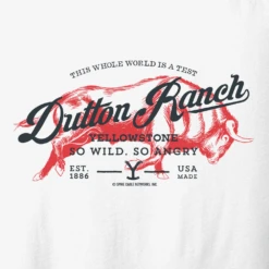 Yellowstone Dutton Ranch So Wild So Angry Adult Tank Top -Yellowstone Store YS SWSA ATT 56 100015 RO