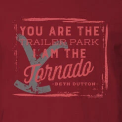 Yellowstone You Are The Trailer Park Adult Short Sleeve T-Shirt 16 Yellowstone You Are The Trailer Park Adult Short Sleeve T-Shirt -Yellowstone Store YS TOR 67 100011 BK RO