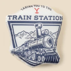 Yellowstone Taking You To The Train Station Pillow